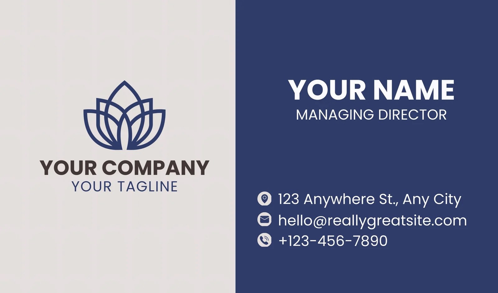 Sample Business Card